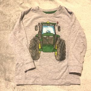 🚜 Boys 3t John Deere Tractors Shirt